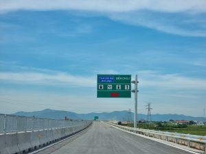 Cao tốc Nghi Sơn - Diễn Châu hiện đã được thông tuyến và sẽ thông xe vào 2/9 tới